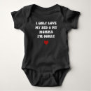 Buscar amo a mi mamá bebe ropa Amor