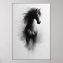 Buscar caballo blanco y negro posters Semental