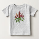 Buscar flores rojas bebe ropa Cualquier niño