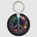Buscar peace sign llaveros Signo de paz
