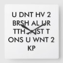 Buscar lengua relojes de pared Texto