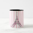 Buscar torre eiffel rosada tazas Floral