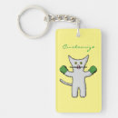 Buscar kitten rectangulares llaveros Gatito