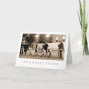 Buscar equipo universitario tarjetas Entrenador