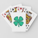 Buscar trébol barajas de cartas cuatro trébol hojas