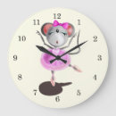 Buscar dancer relojes de pared Pink
