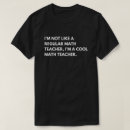 Buscar profesor de matemáticas camisetas Escuela
