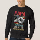 Buscar papa sudaderas Americano