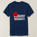 Buscar puño cerrado camisetas Protesta