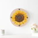 Buscar girasoles relojes de pared General y unisex