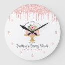 Buscar panadería relojes de pared Torta