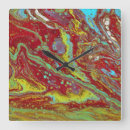 Buscar psicodélico relojes de pared Abstracto