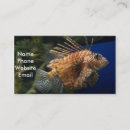 Buscar pescados del acuario tarjetas de visita Peces de agua salada