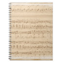 Buscar notas musicales cuadernos Vintage