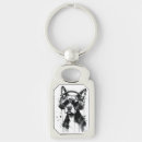 Buscar blanco rectangulares llaveros Animales