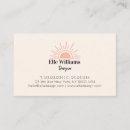 Buscar sun tarjetas de visita Para ella
