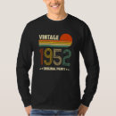 Buscar cumpleaños 1952 camisetas Partes