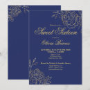 Buscar dulces 16 invitaciones Elegante