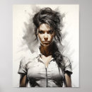 Buscar joven arte Chica