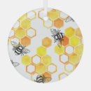 Buscar abeja de la miel adornos Negro