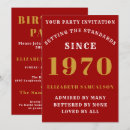Buscar 1970 invitaciones Oro