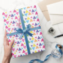 Buscar triángulos papel de regalo Para niños