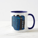 Buscar cromático tazas Azul