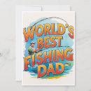 Buscar pescador tarjetas Papá