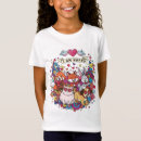 Buscar animales del dibujo animado camisetas Para niños