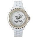 Buscar meditación relojes Símbolo de om