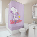 Buscar floral cortinas de baño Charlie brown