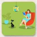 Buscar bibliófilo posavasos Gusano de biblioteca