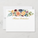 Buscar flores rojas tarjetas nota Vintage