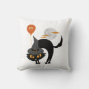 Buscar gato asustado cojines Calabaza