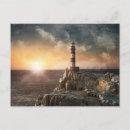 Buscar faro rojo y blanco postales Paisaje