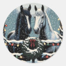 Buscar caballo feliz pegatinas Navidades
