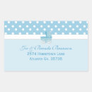 Buscar polk rectangulares pegatinas Azul