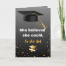 Buscar negra tarjetas de graduacion Hija