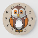 Buscar diseño del búho relojes de pared Pájaro