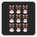 Buscar navidad retro pegatinas Santa