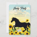 Buscar silueta del caballo invitaciones General y unisex