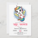 Buscar watercolor unicorn invitaciones Chica