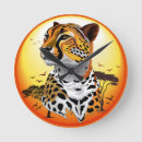 Buscar safari africano relojes de pared Animal salvaje