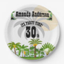 Buscar hojas de la palmera platos General y unisex