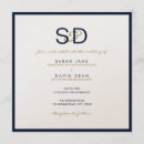 Buscar lujo cuadradas invitaciones Moderno