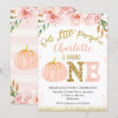 Buscar del otoño invitaciones de cumpleaños Calabaza