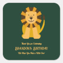 Buscar leones pegatinas Primer cumpleaños