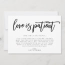 Buscar el amor es paciente invitaciones Anuncio
