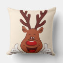 Buscar reno adorable cojines Claus