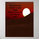 Buscar desiertos posters Puesta de sol